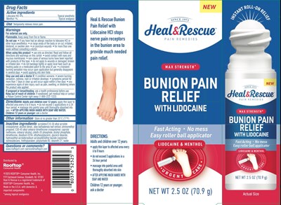 Label (Heal And Rescue Bunion)